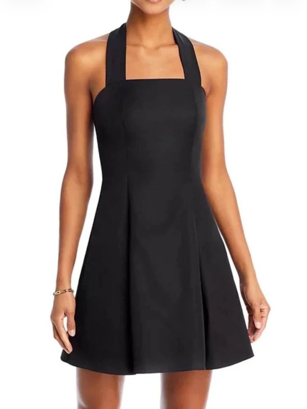 AQUA Women's Halter Mini Dress NWT